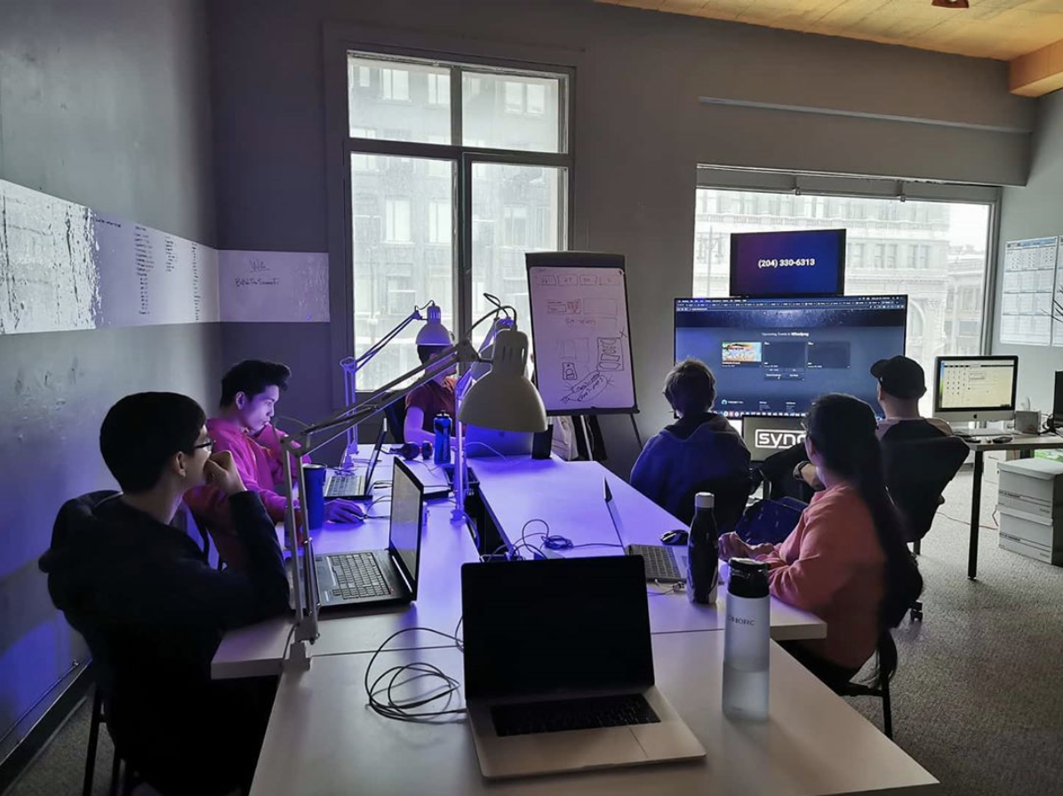 The SyncDS team in Winnipeg